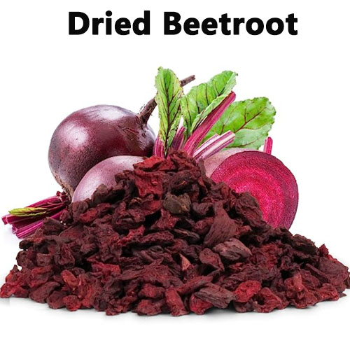 Dried beetroot