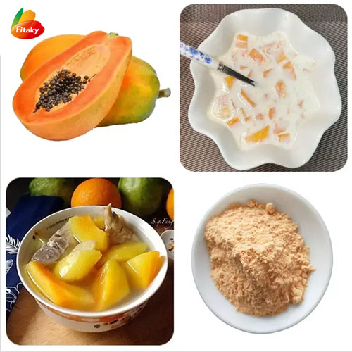 Papaya powder products