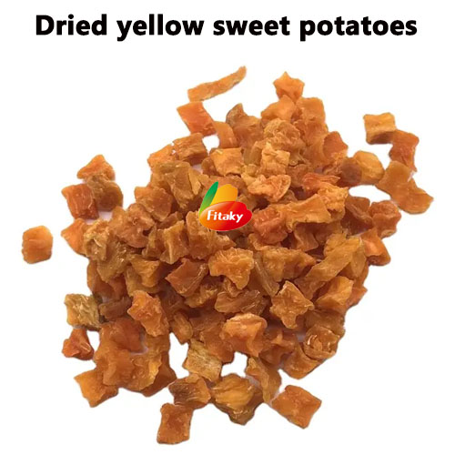 Dried yellow sweet potatoes