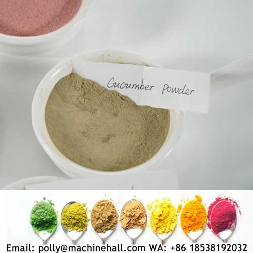 Cucumber-powder